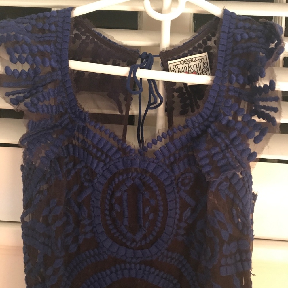 Anthropologie Yoana Baraschi Silk dress